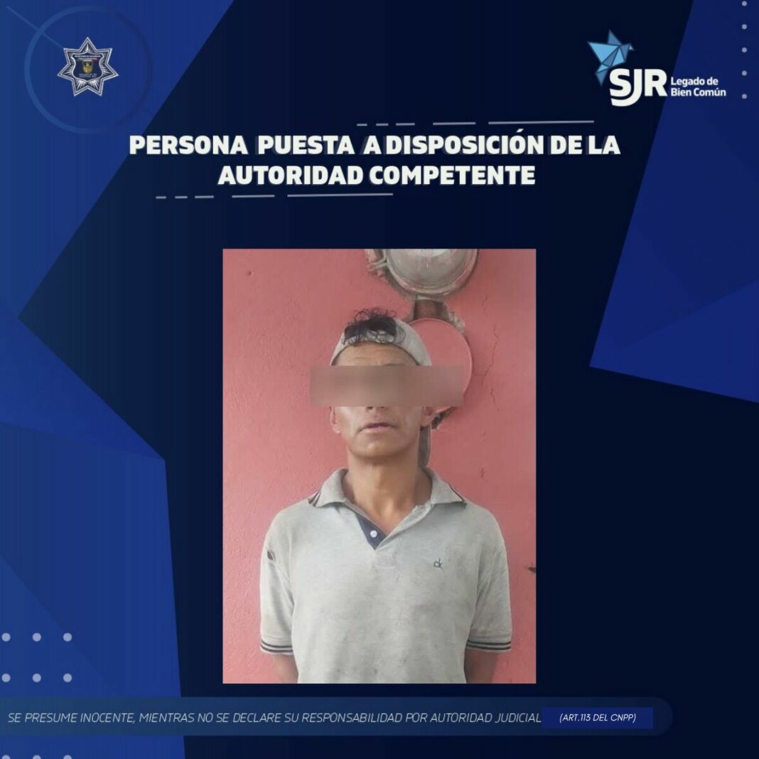 Detiene SSPM-SJR a sujeto con motocicleta robada en Granjas Banthí