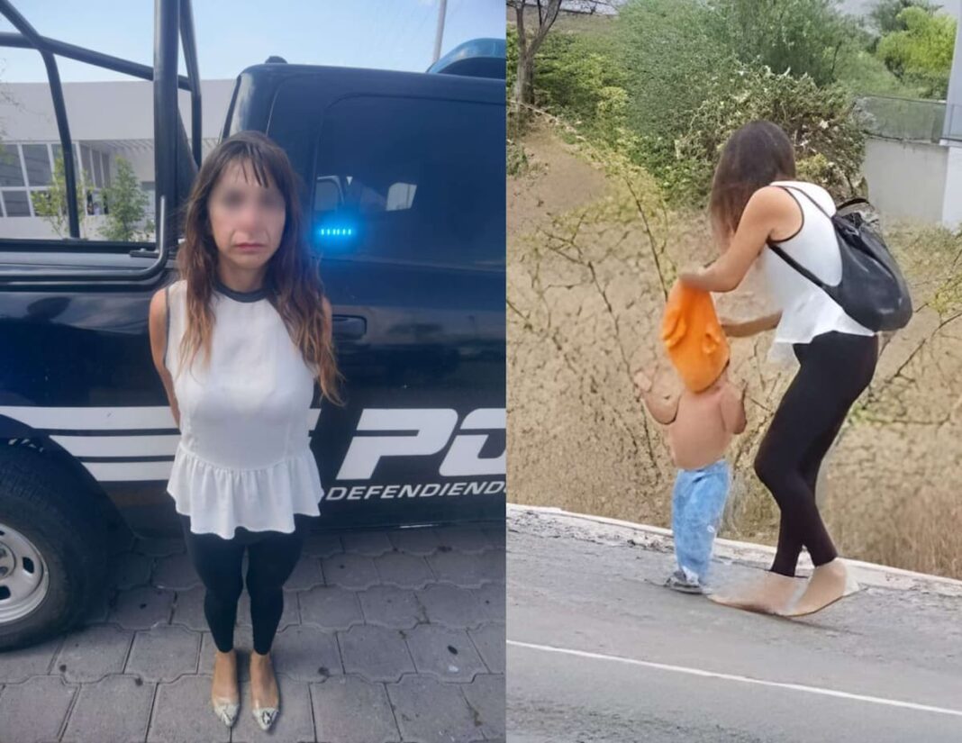 Detienen a mujer por agredir a sus sobrinos tras video viral en San Juan del Río