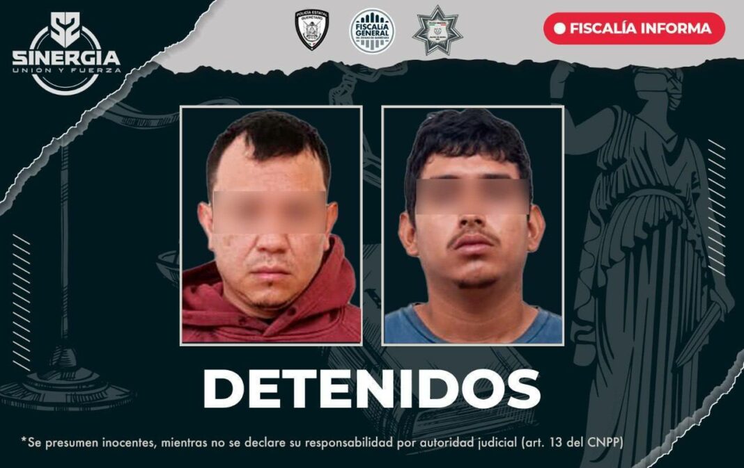 Fiscalía de Querétaro detiene a 2 personas y asegura drogas en operativo en zona serrana