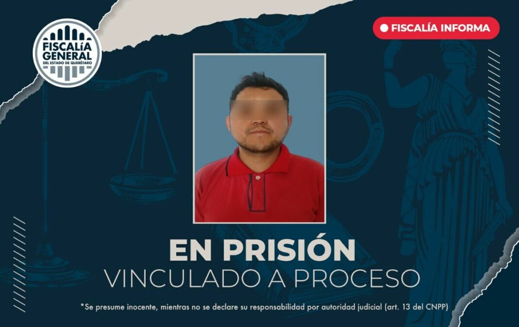 Fiscalía vincula a proceso a sujeto por agresión y robo en carretera de San Juan del Río