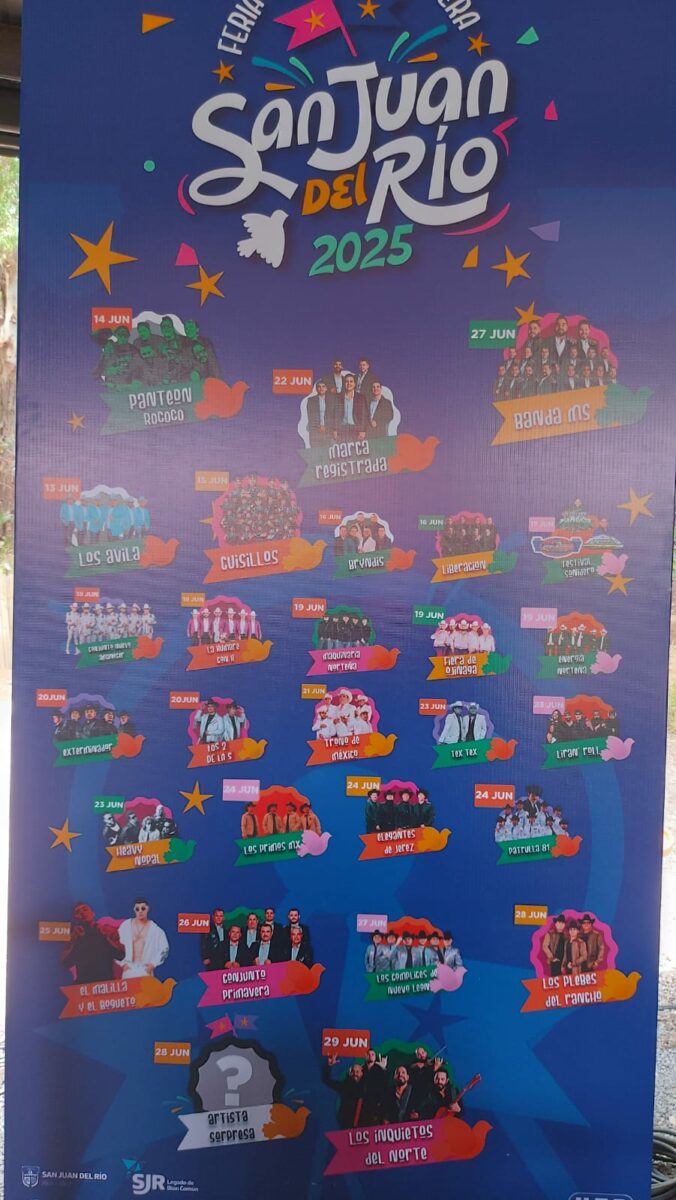 Presentan el cartel de la Feria Nacional Ganadera San Juan del Río 2025