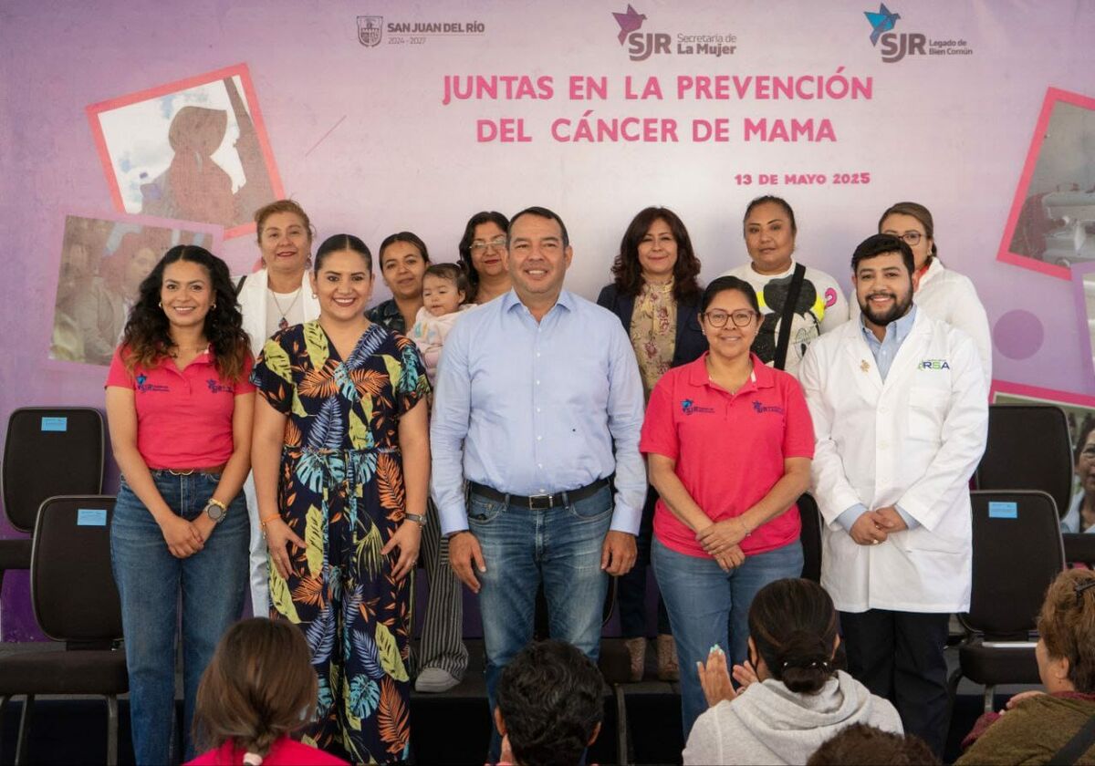 Inicia en San Juan del Río campaña de detección oportuna de cáncer 1 Inicia en San Juan del Río campaña de detección oportuna de cáncer