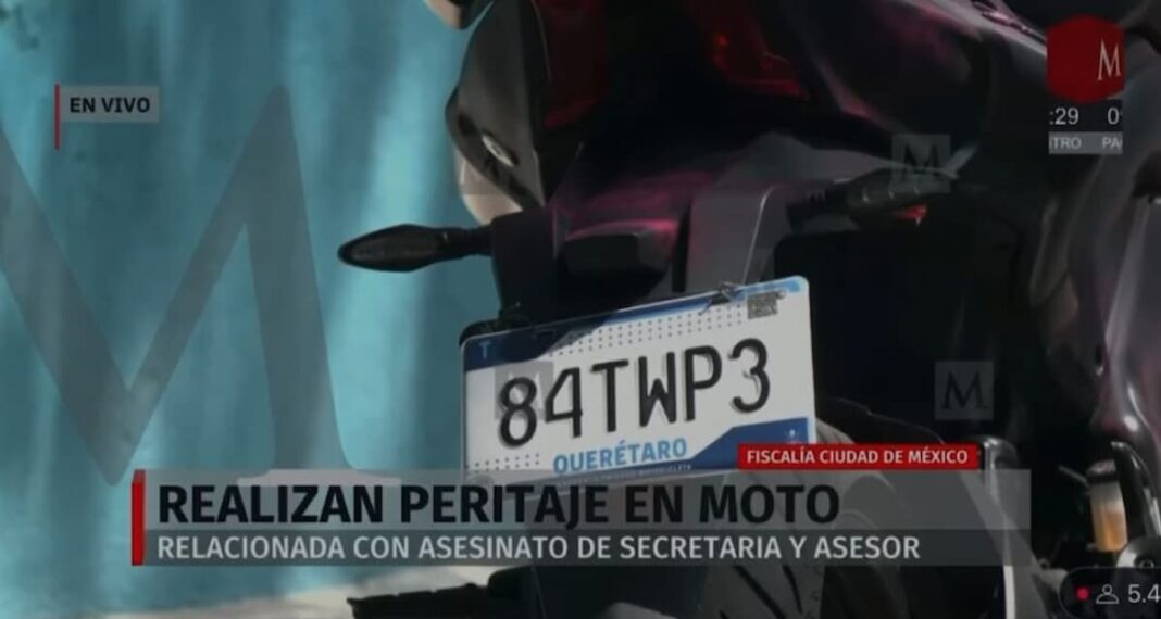 Placas de Querétaro en motocicleta de doble homicidio en CDMX eran sobrepuestas: Gobernador Kuri