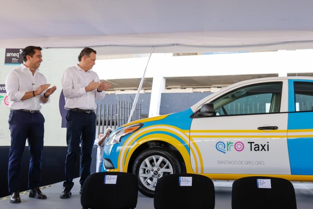 Presentan nuevo modelo de QroTaxi en Querétaro