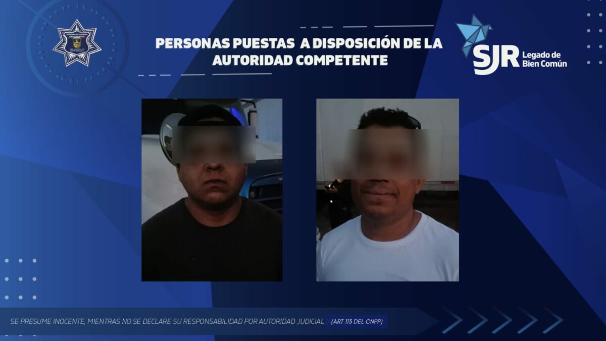 Recuperan tractocamión robado en San Juan del Río; hay dos personas detenidas 1 Recuperan tractocamión robado en San Juan del Río; hay dos personas detenidas