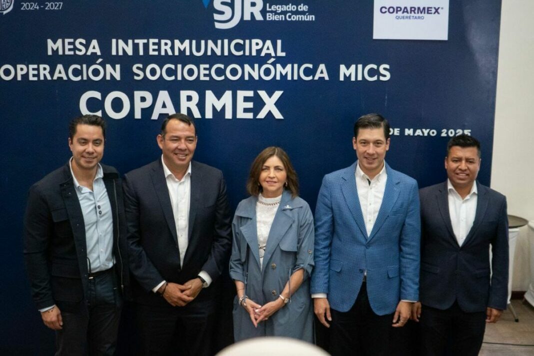 Resalta Roberto Cabrera el fortalecimiento de la cultura de la paz durante encuentro con COPARMEX