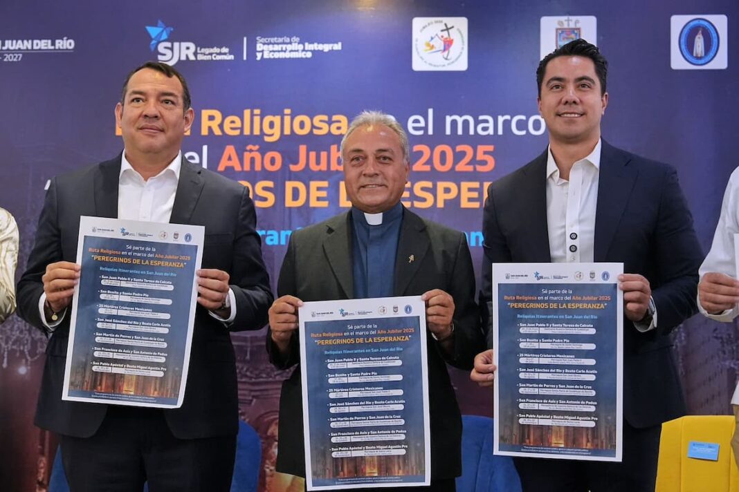 Roberto Cabrera y Felifer Macías presentan la ruta religiosa 