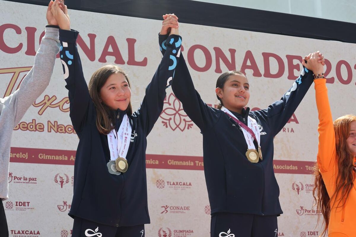 Tenis queretano brilla en Olimpiada CONADE con tercer lugar nacional