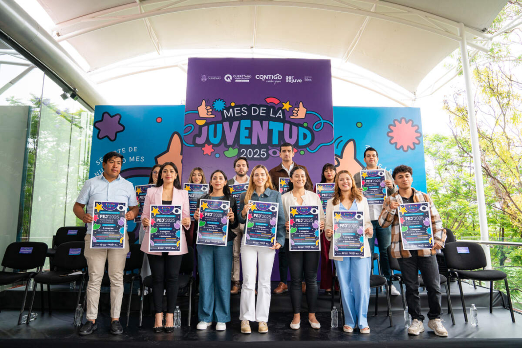 Presentan convocatoria para el Premio Estatal de la Juventud 2025 en Querétar