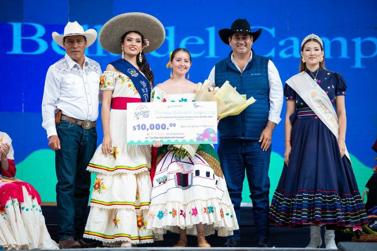 Blanca Arely Chávez de El Organal es La Flor Más Bella del Campo 2025 en San Juan del Río