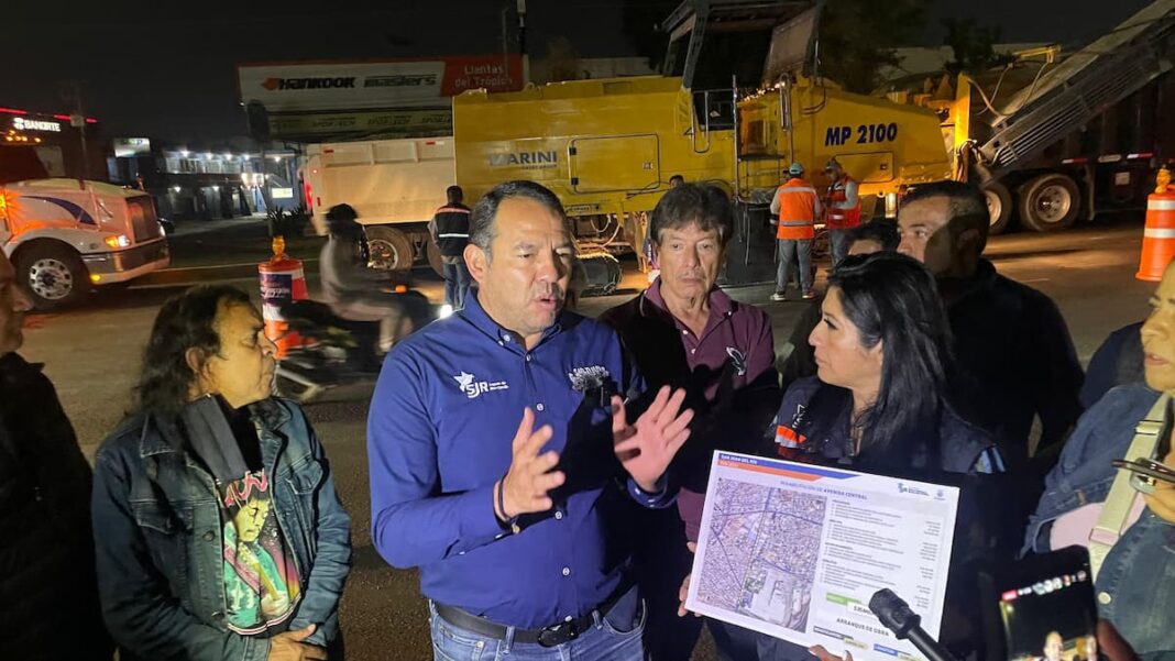 Inician obra de rehabilitación de Paseo Central de SJR: Invierten 20.6 mdp
