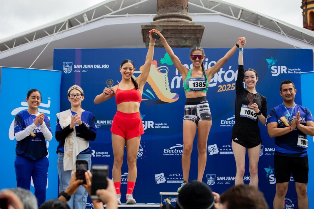 Más de mil 500 corredores en el Medio Maratón San Juan del Río 2025