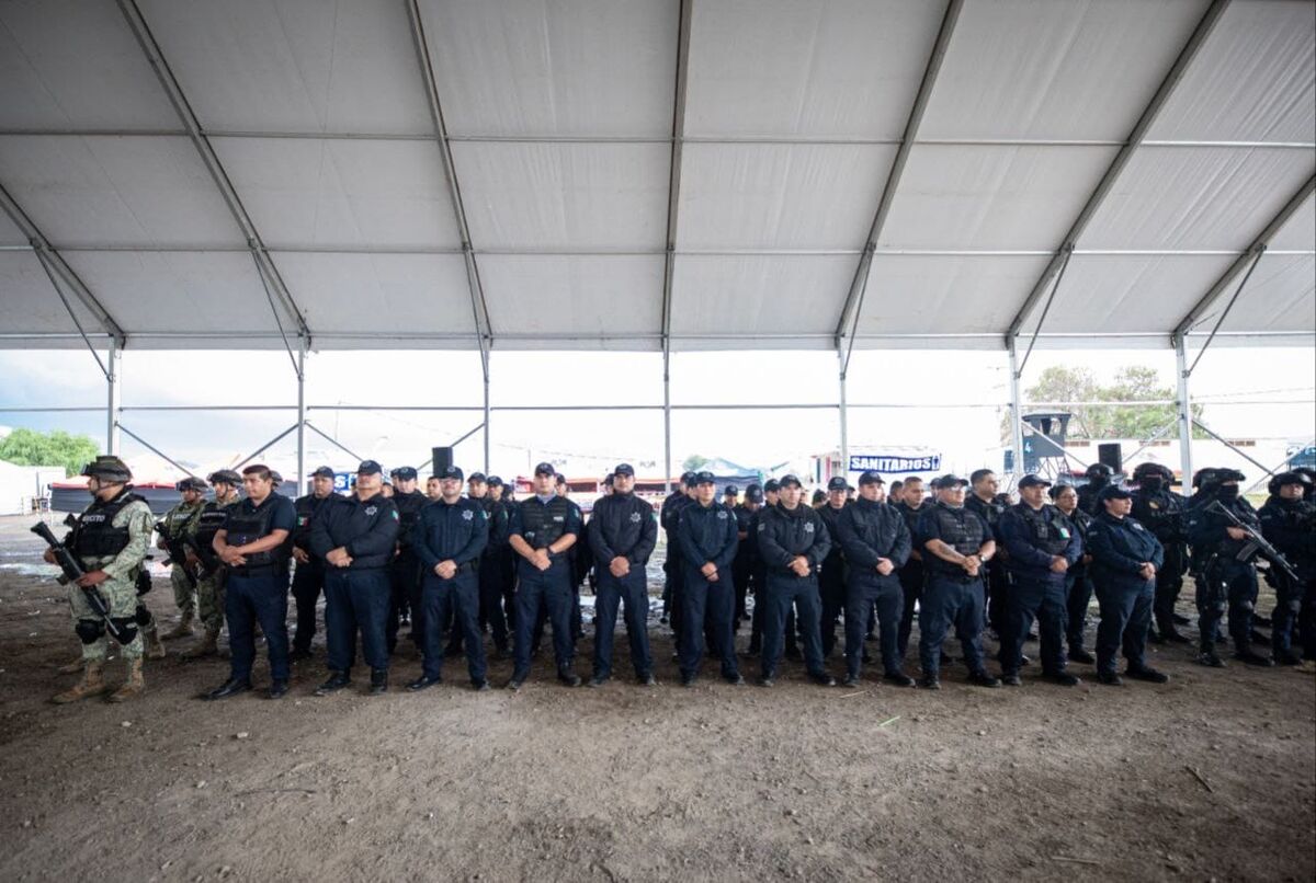 En marcha operativo de seguridad para la Feria Nacional Ganadera San Juan del Río 2025
