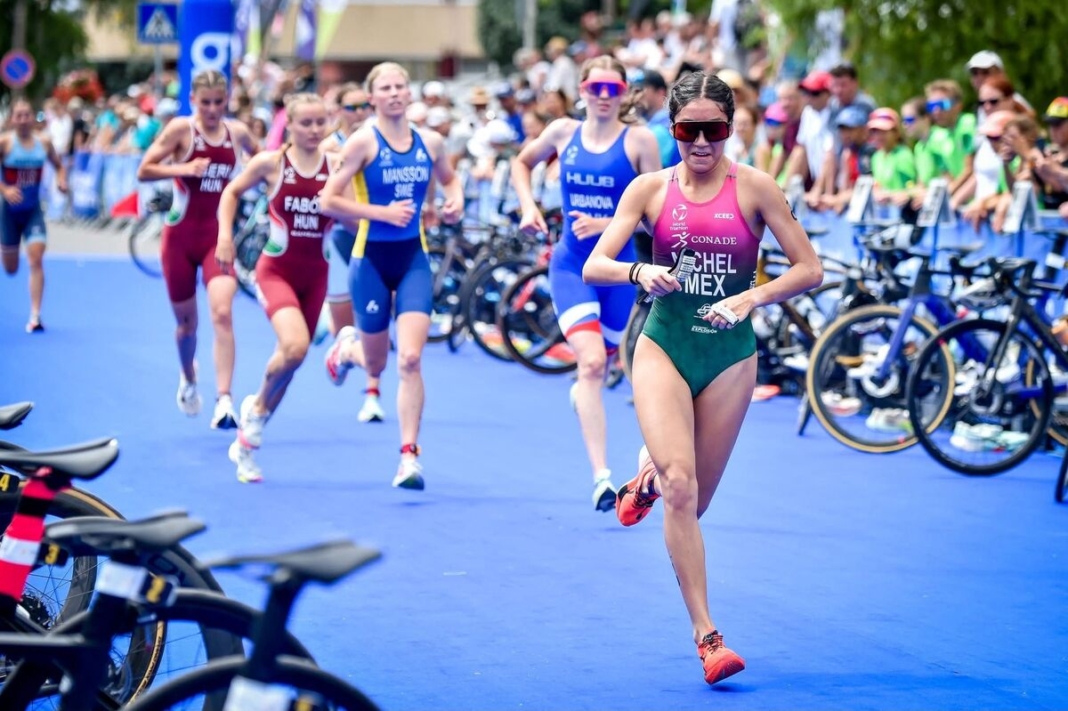 Culmina Regina Michel, triatleta queretana, entre las mejores 10 de Europa
