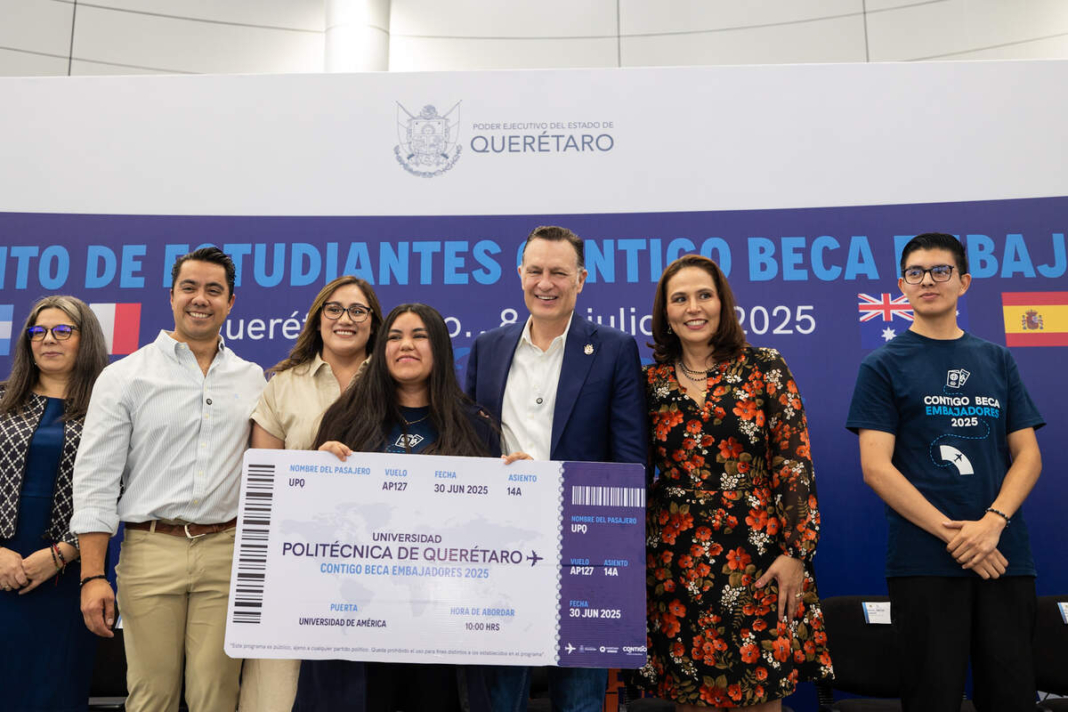 Querétaro impulsa desarrollo académico con Beca Embajadores 2025