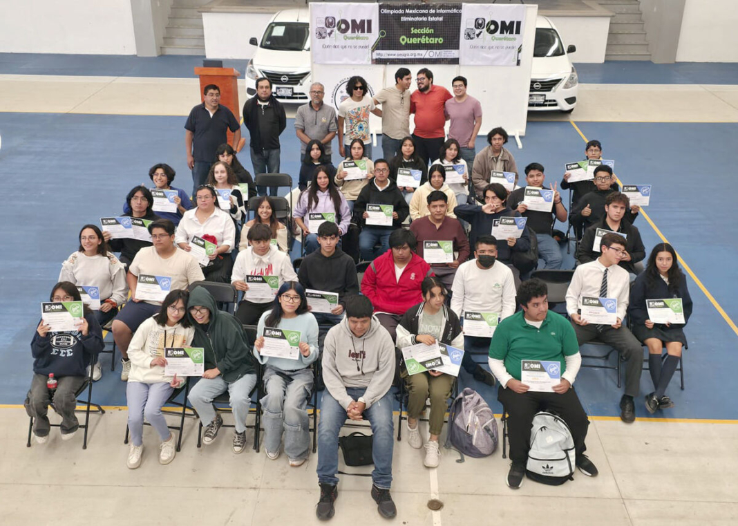 Alumnos del COBAQ brillan en la Olimpiada Mexicana de Informática
