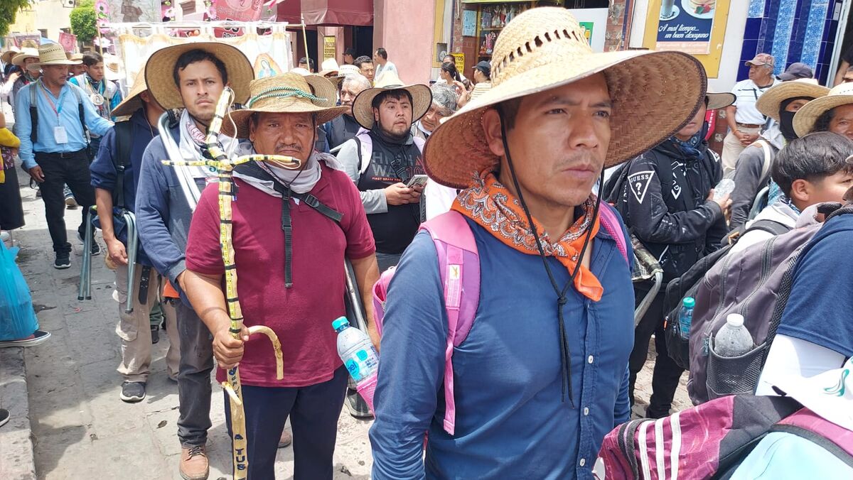 Arriban 22 mil peregrinos a San Juan del Río en su ruta al Tepeyac