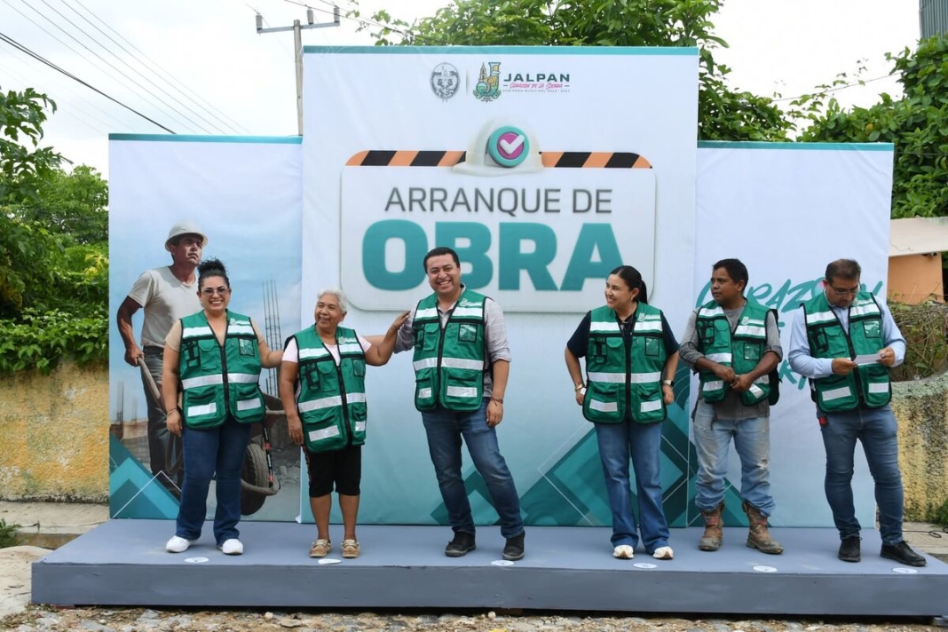 Inician obra de urbanización en la colonia Las Misiones de Jalpan