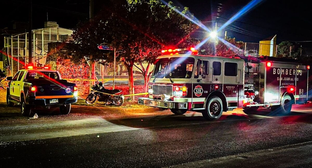 Fallece motociclista en accidente en Paseo Central, SJR