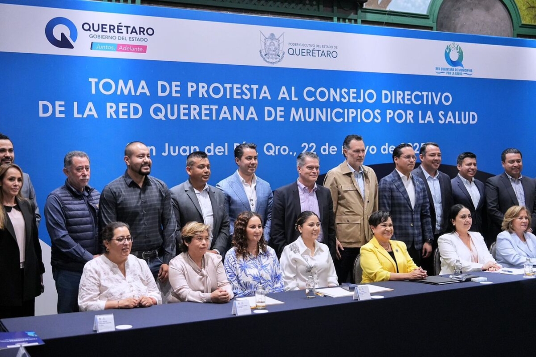 Felifer Macías nombrado vicepresidente de la Red Queretana de Municipios por la Salud