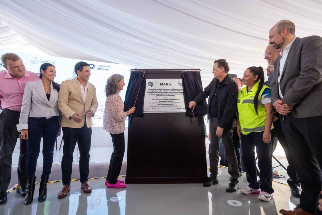 Gobernador encabeza 30 aniversario de Mars Pet Nutrition en Querétaro