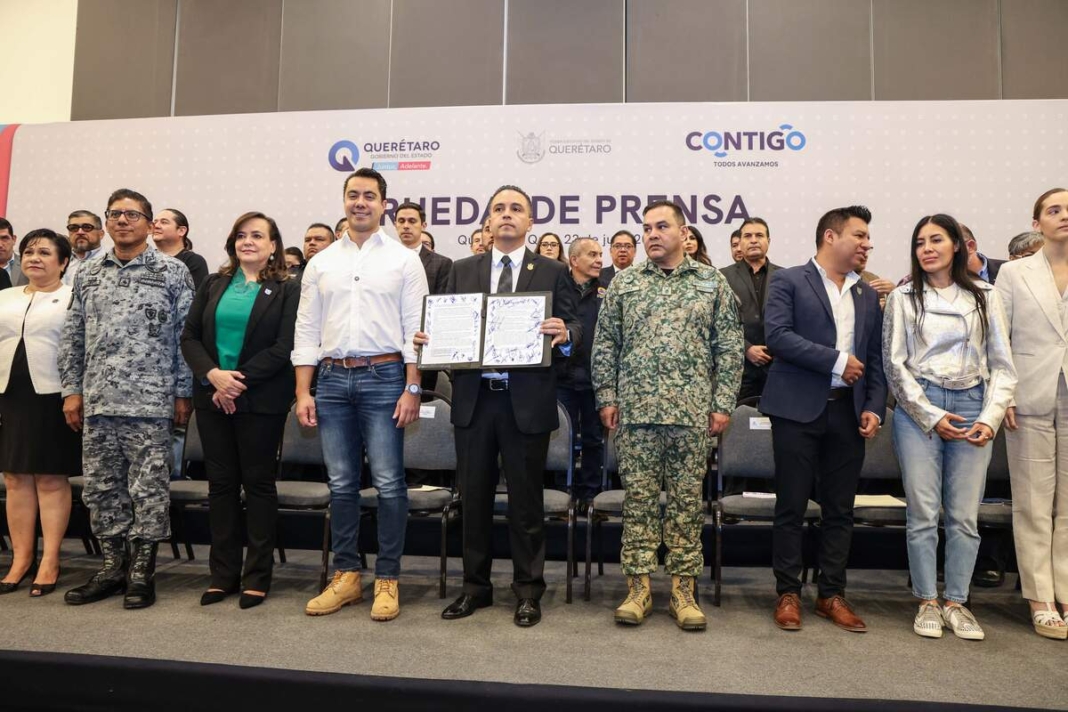 Gobierno de Querétaro y sociedad realizan alianza social por la vida