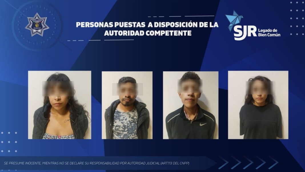 Detienen a 4 por atracar un Oxxo en San Juan del Río