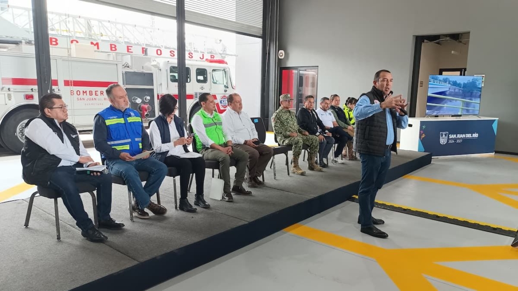 Autoridades de San Juan del Río refuerzan coordinación interinstitucional ante temporada de lluvias