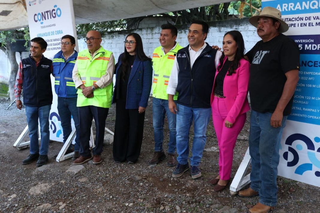 Inicia rehabilitación de calles en Guadalupe, Huimilpan con inversión de más de 2 mdp