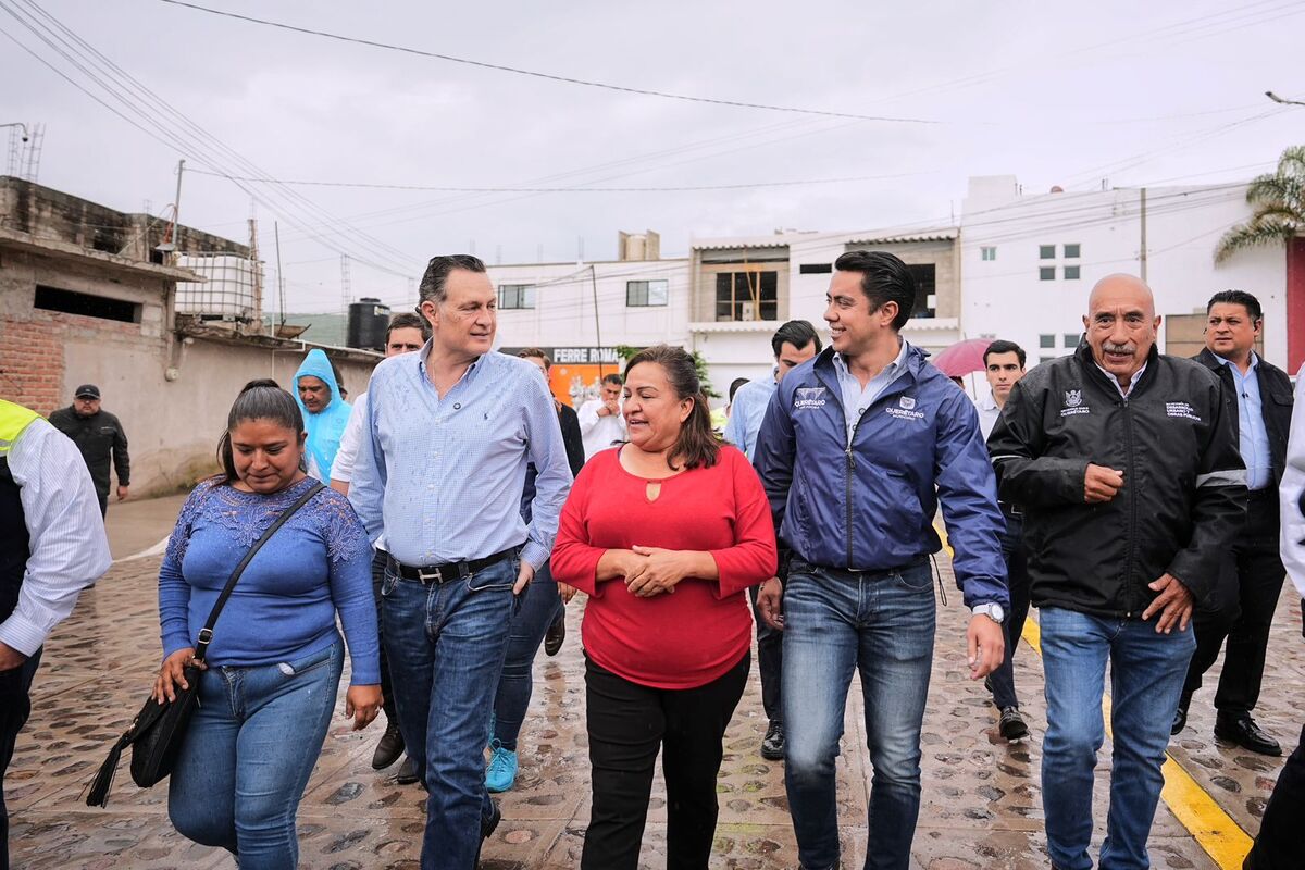 Mauricio Kuri y Felifer Macías entregan rehabilitación integral en colonias de Querétaro