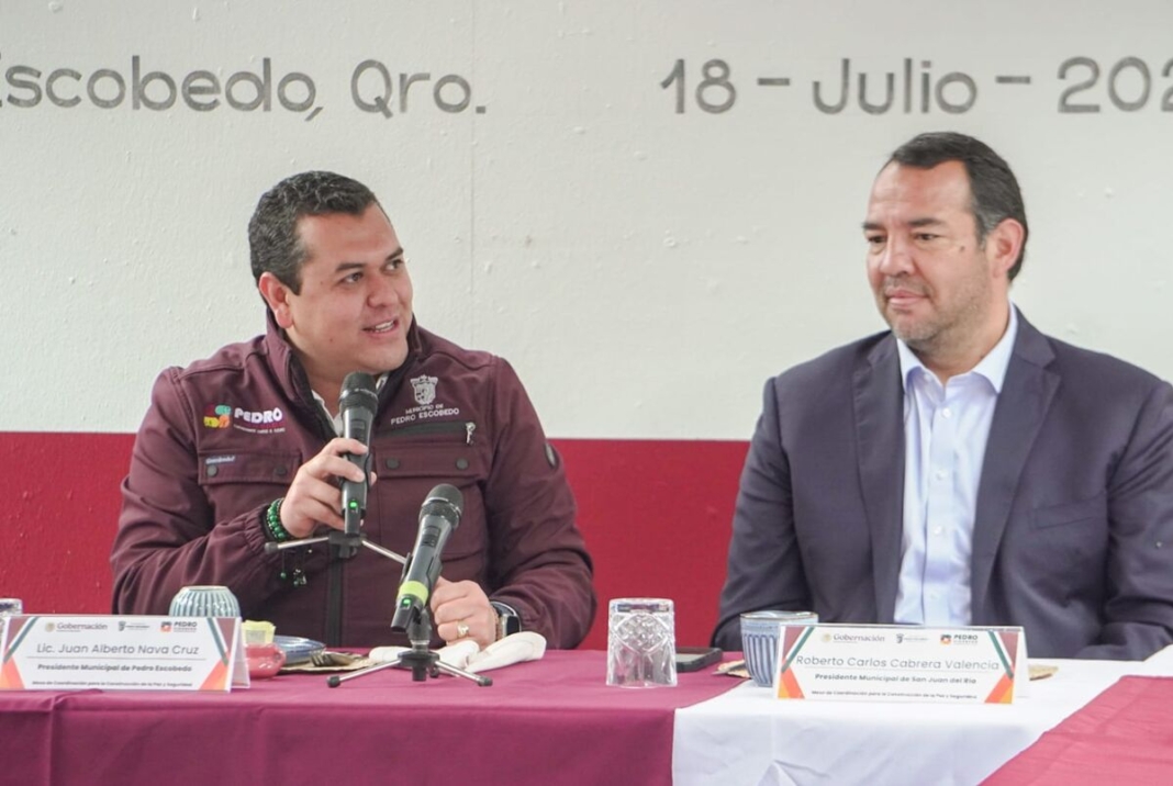 Pedro Escobedo encabezó reunión regional para fortalecer seguridad