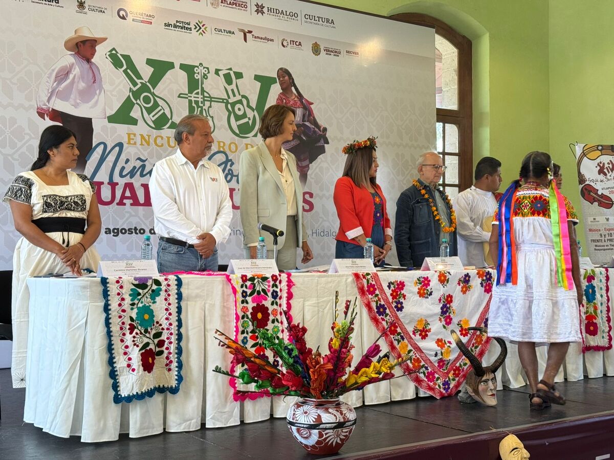 Querétaro participará en la edición 14 del Encuentro de Niños y Jóvenes Huapangueros en Hidalgo