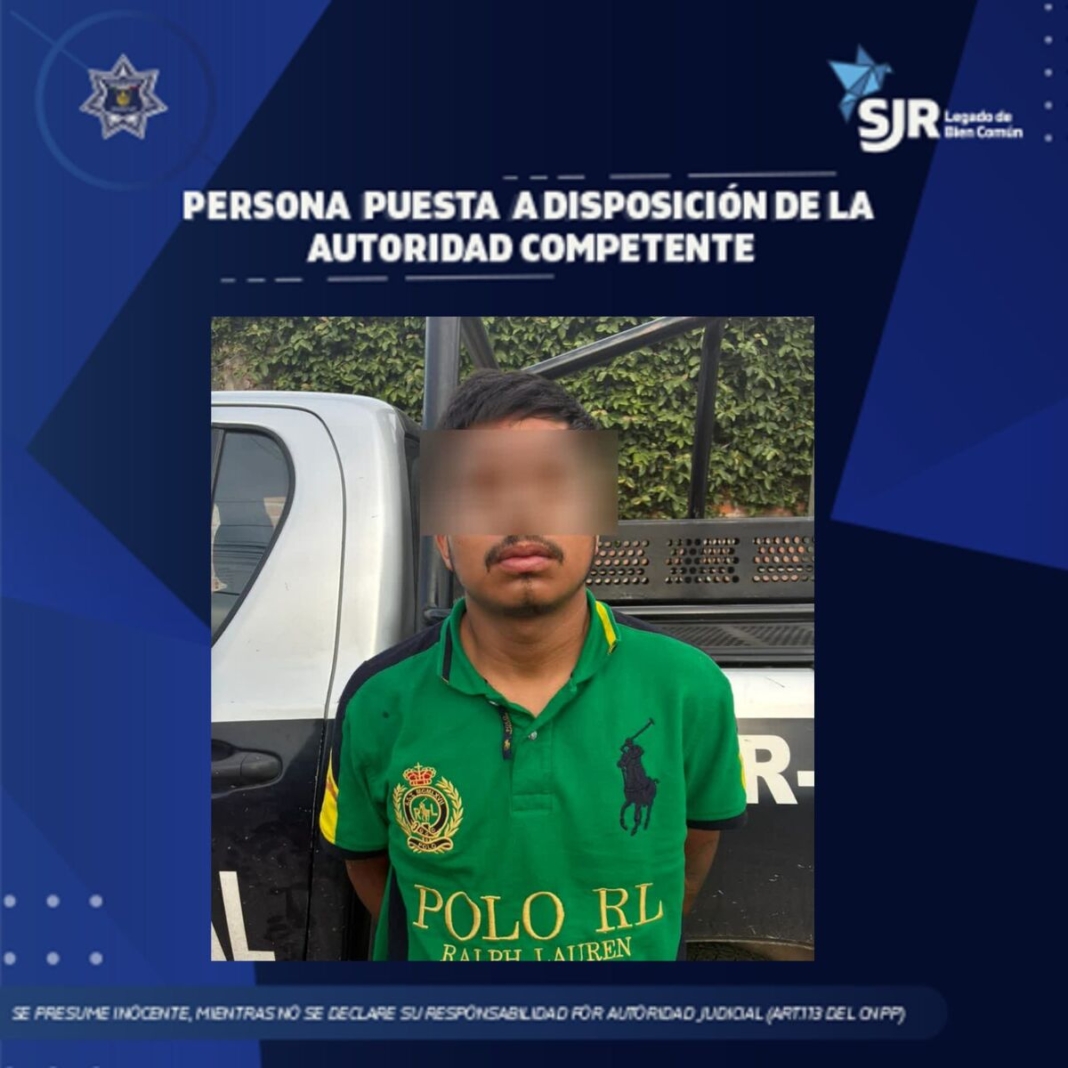 Recuperan vehículo robado y detienen a presunto responsable en San Juan del Río
