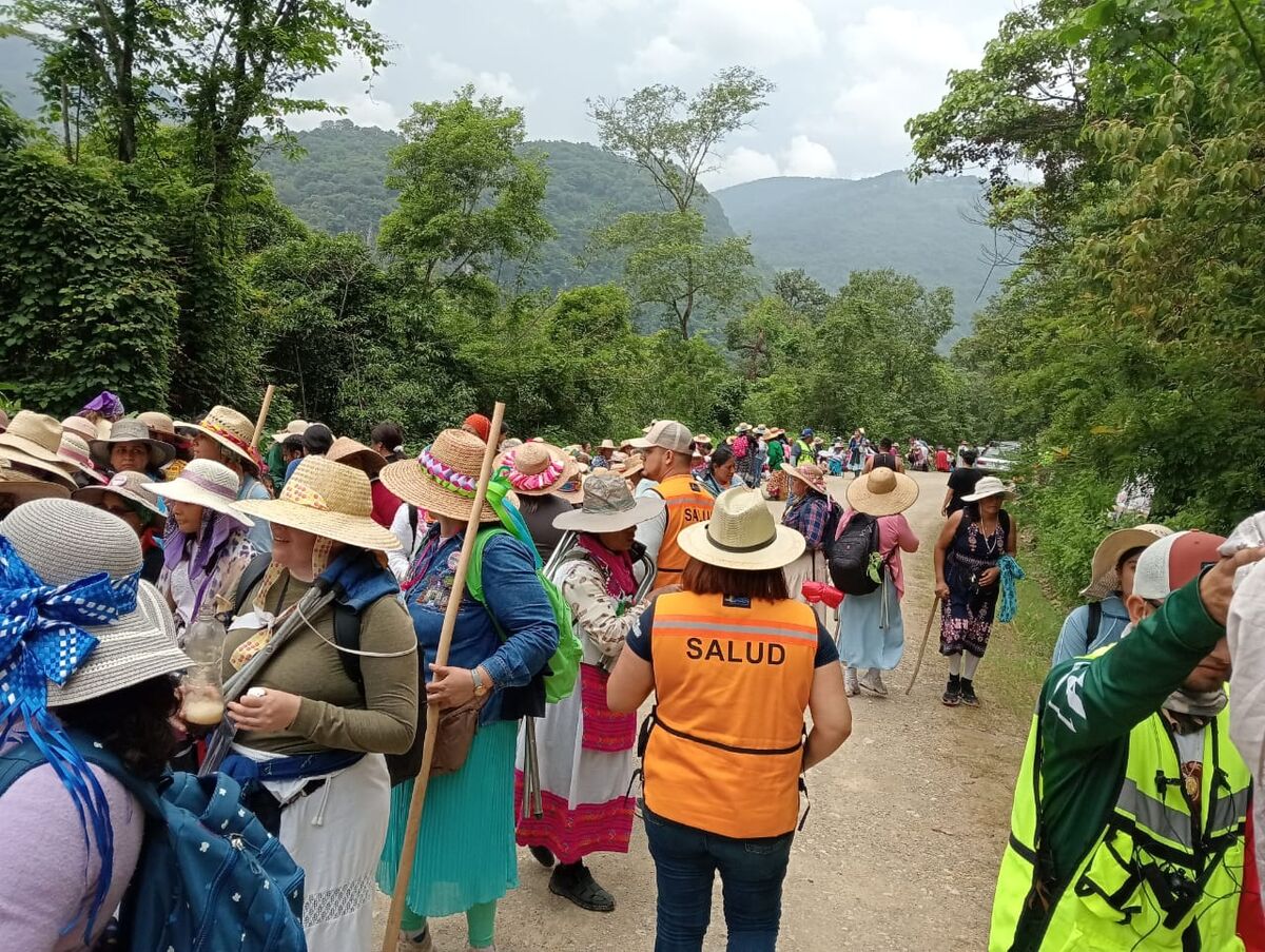 SESA recomienda medidas de salud para peregrinos rumbo al Tepeyac