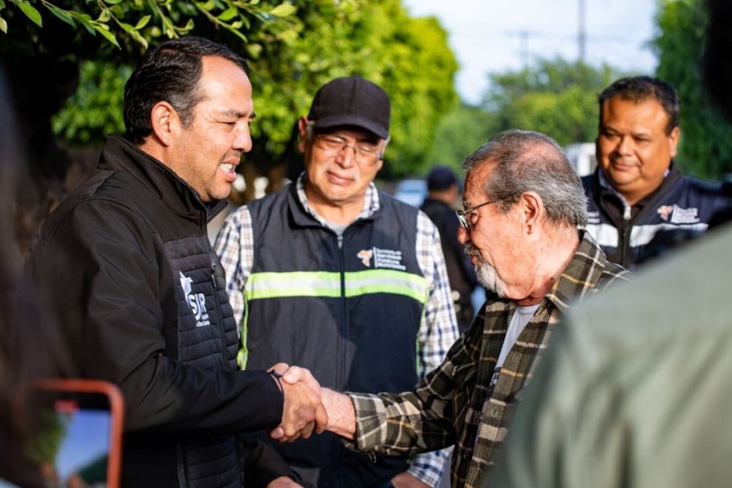 Supervisa Roberto Cabrera trabajos de imagen urbana en San Juan del Río