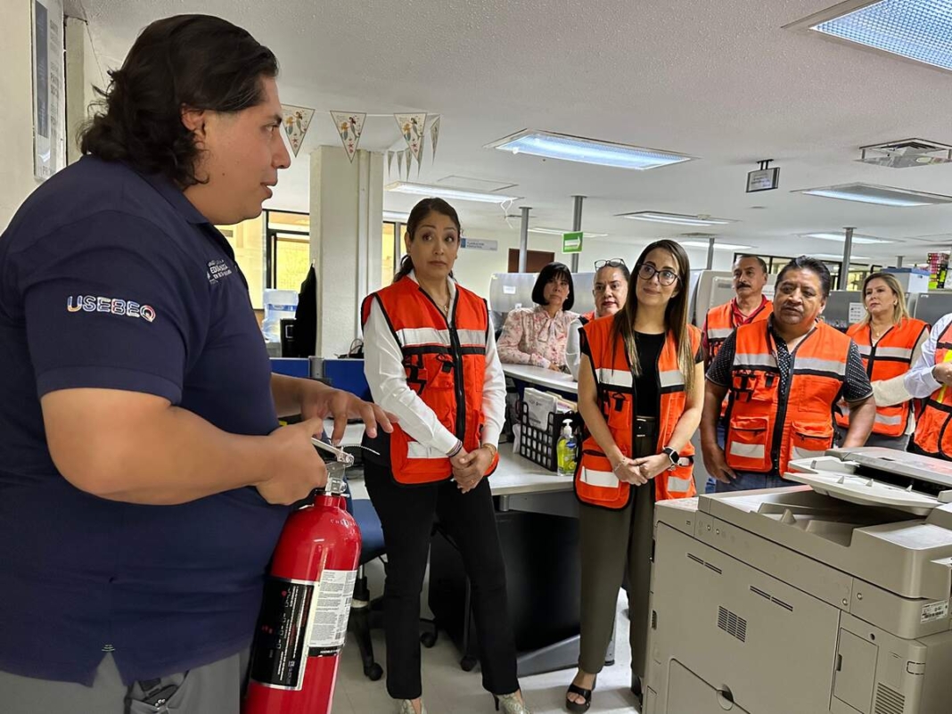 USEBEQ fortalece protocolos de Protección Civil con enfoque inclusivo