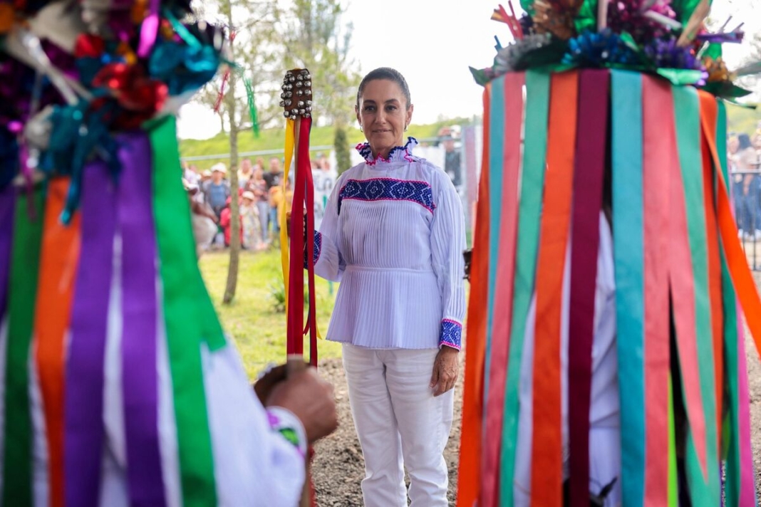 Presidenta Claudia Sheinbaum visita Amealco y destaca apoyo directo a comunidades indígenas