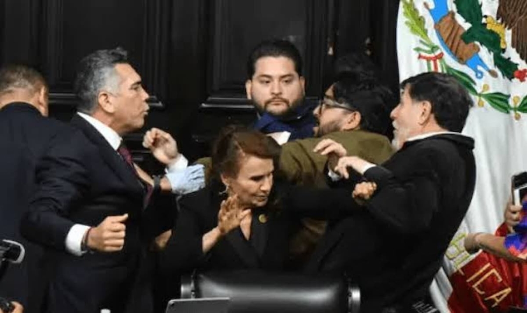 Altercado entre Fernández Noroña y “Alito” Moreno en el Senado