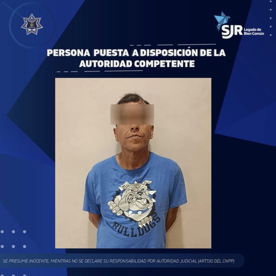Detienen a hombre en Indeco por delitos contra la salud en San Juan del Río