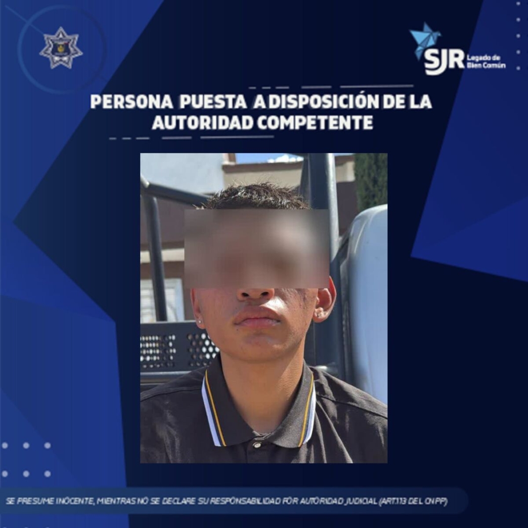 SSPM-SJR Detiene a Joven por Allanamiento de Morada en Granjas Banthi