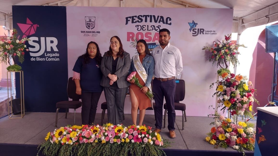 Presentan el Primer Festival de las Rosas en El Organal, San Juan del Río