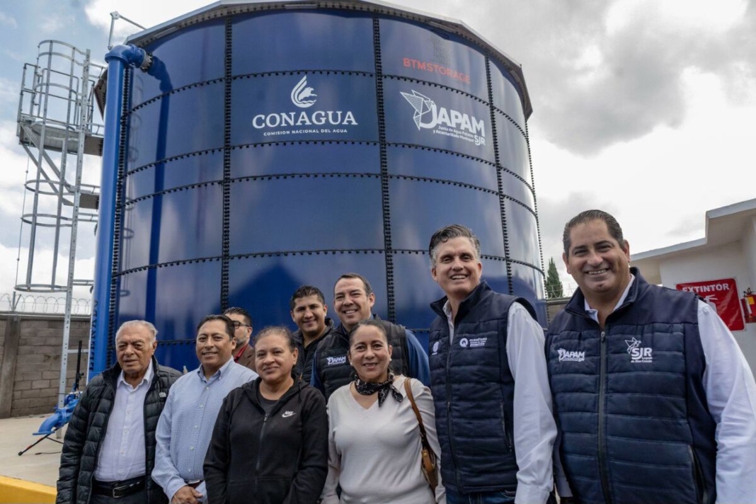 Ponen en marcha pozo e inauguran Tanque de Almacenamiento en Viveros, San Juan del Río