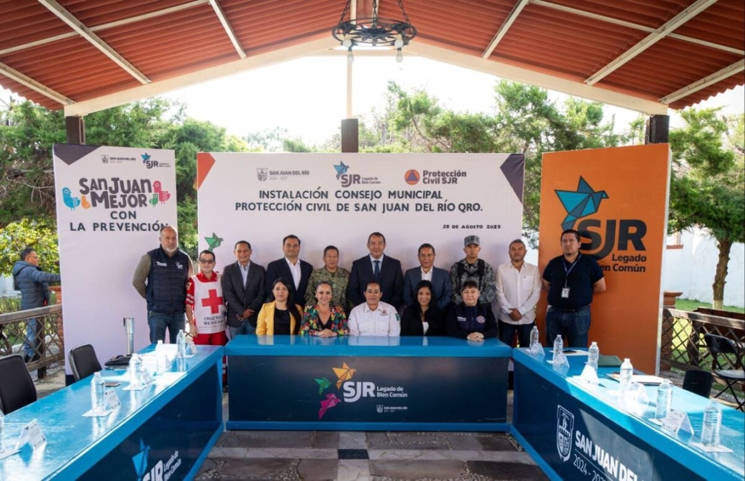 San Juan del Río instala Consejo de Protección Civil