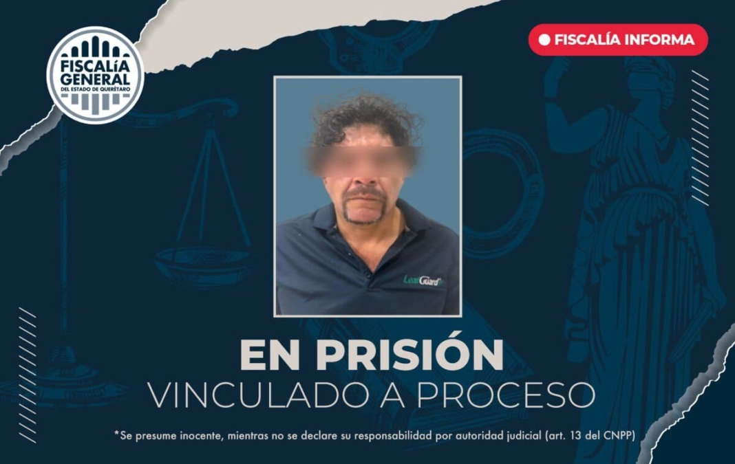 Sujeto es vinculado a proceso por robo a casa habitación en San Juan del Río
