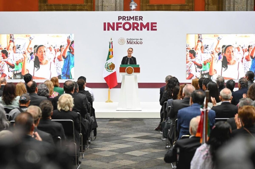 Asiste Gobernador al Primer Informe de Gobierno de la Presidenta de México