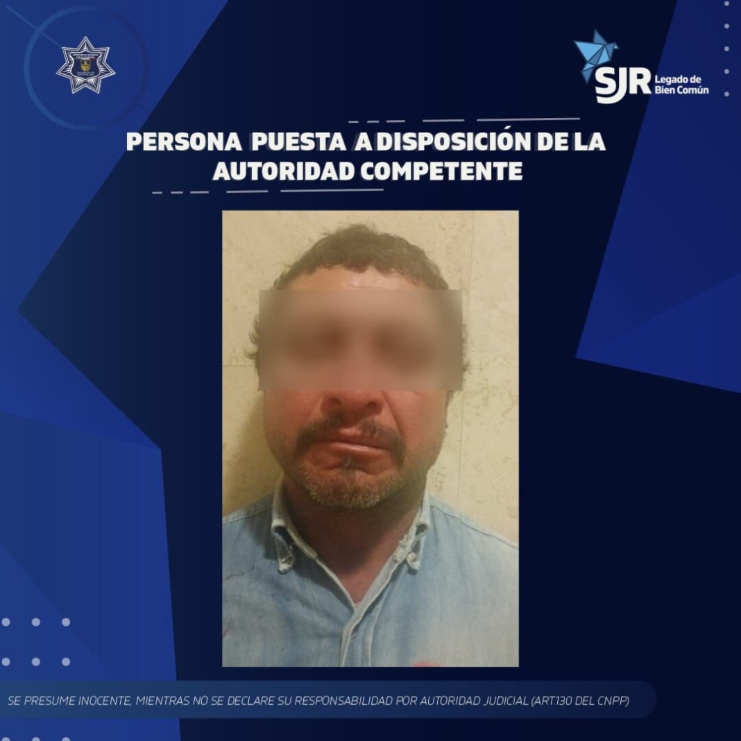 Detienen a hombre por amenazar a su hija con una escopeta en SJR