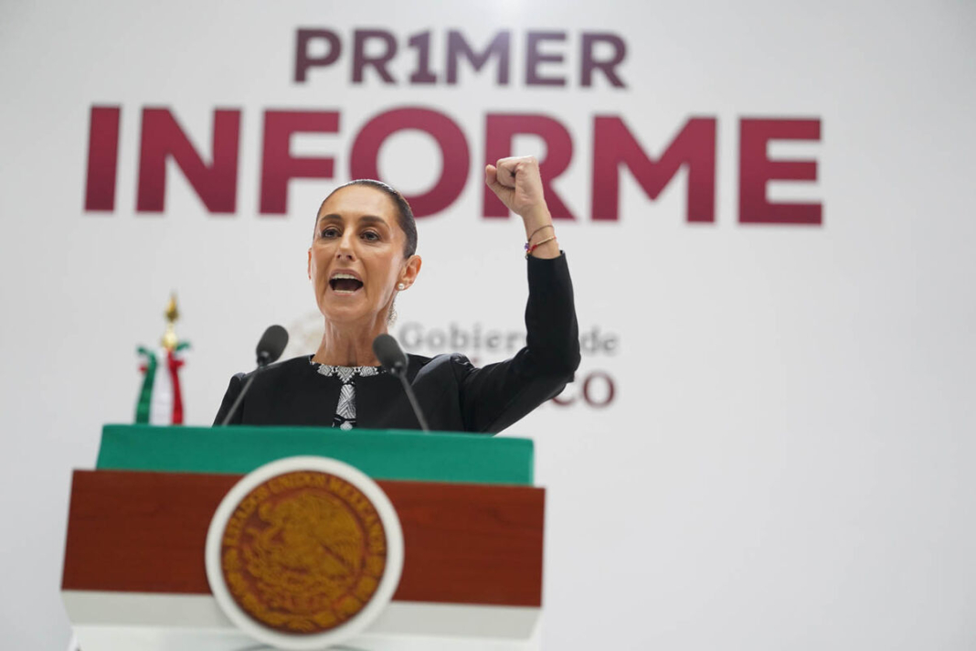Presidenta Claudia Sheinbaum rinde su Primer Informe de Gobierno