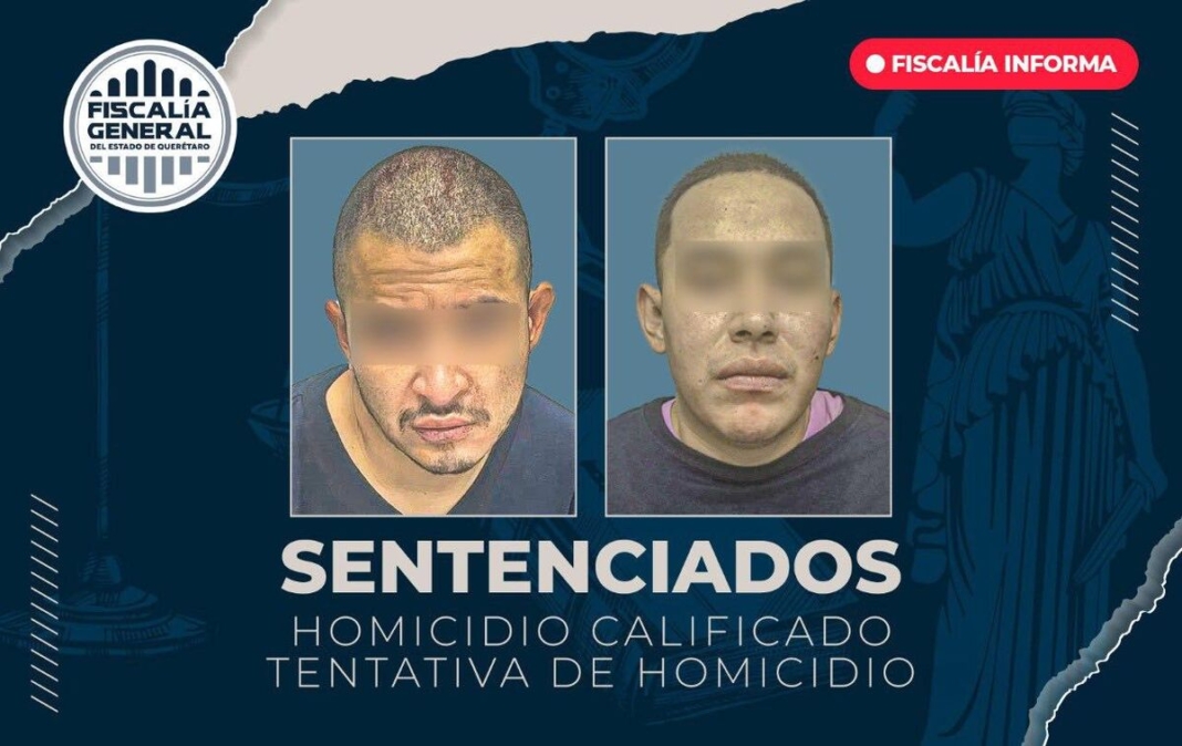 Sentencian a 133 años de cárcel a dos hombres por triple homicidio en Centro Sur