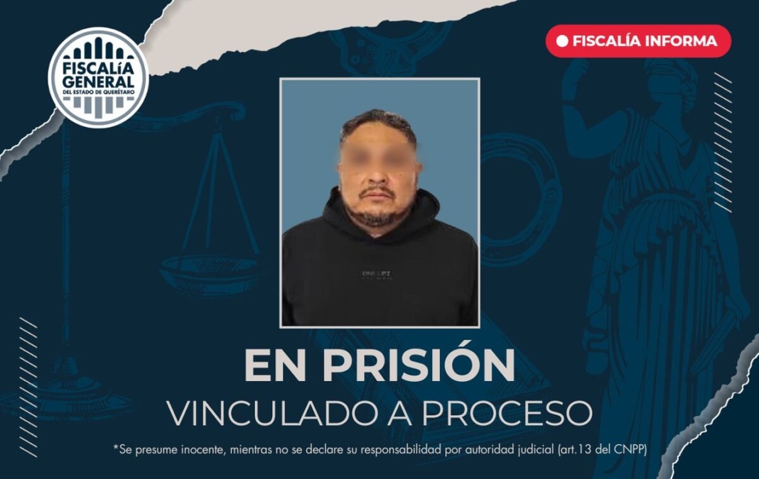 Sujeto es vinculado a proceso por robo de vehículo en San Juan del Río