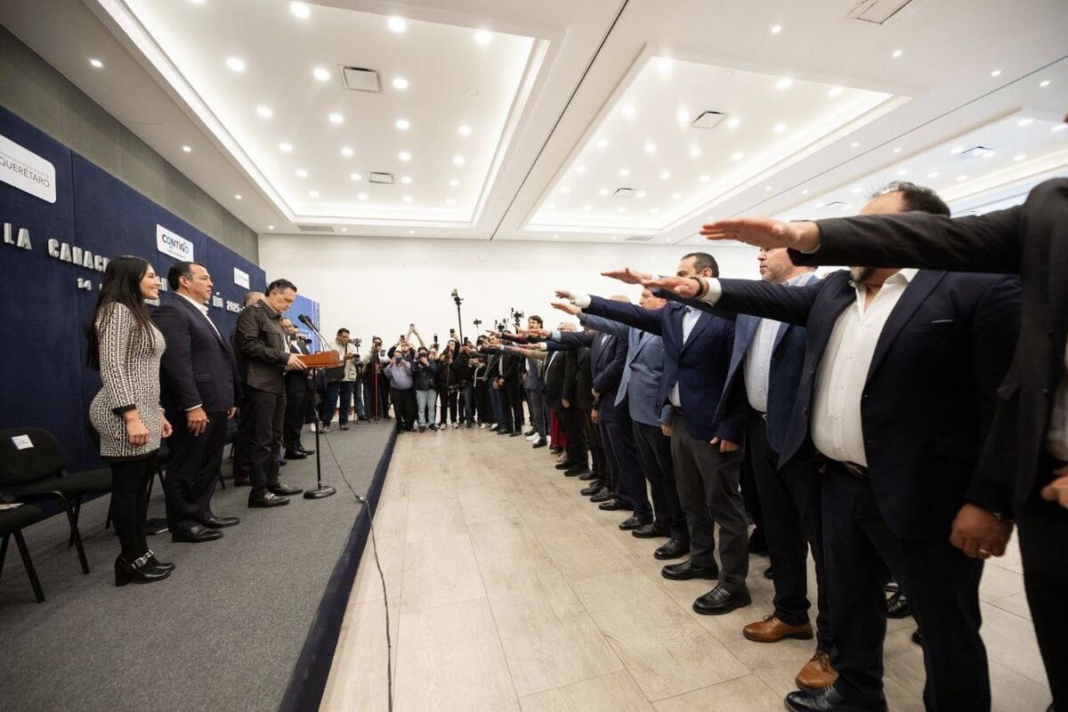 Asume Víctor Hugo Rodríguez la presidencia de Canacintra SJR